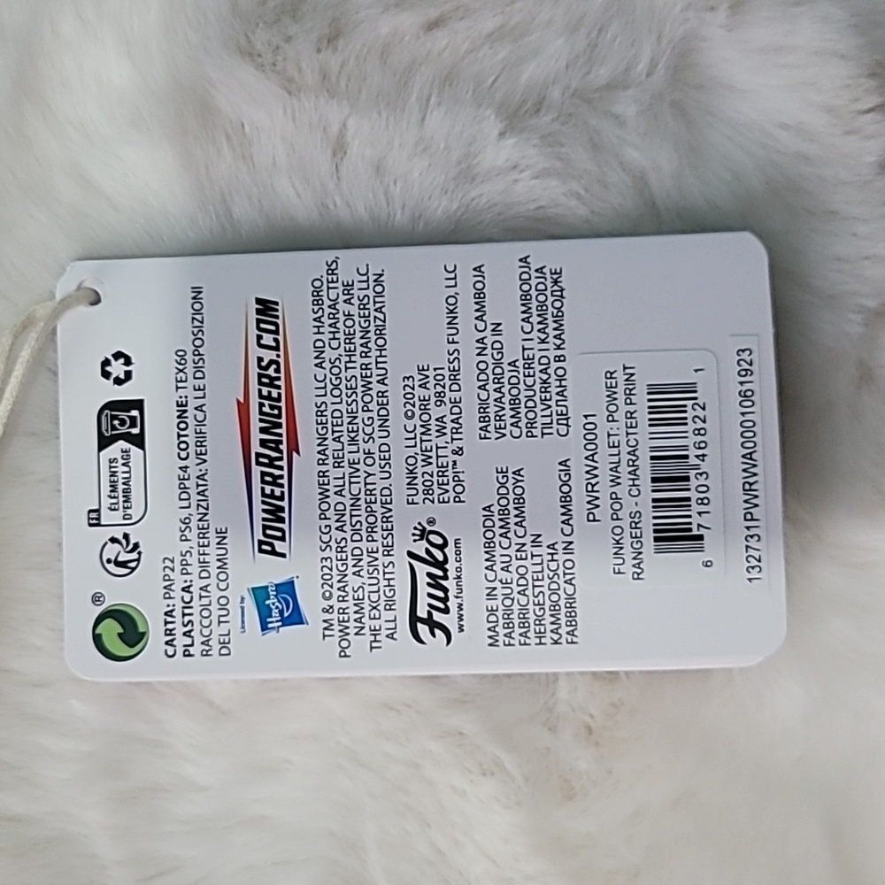 🎒 Power Rangers Mini Backpack/Wallet - Picture 11 of 12